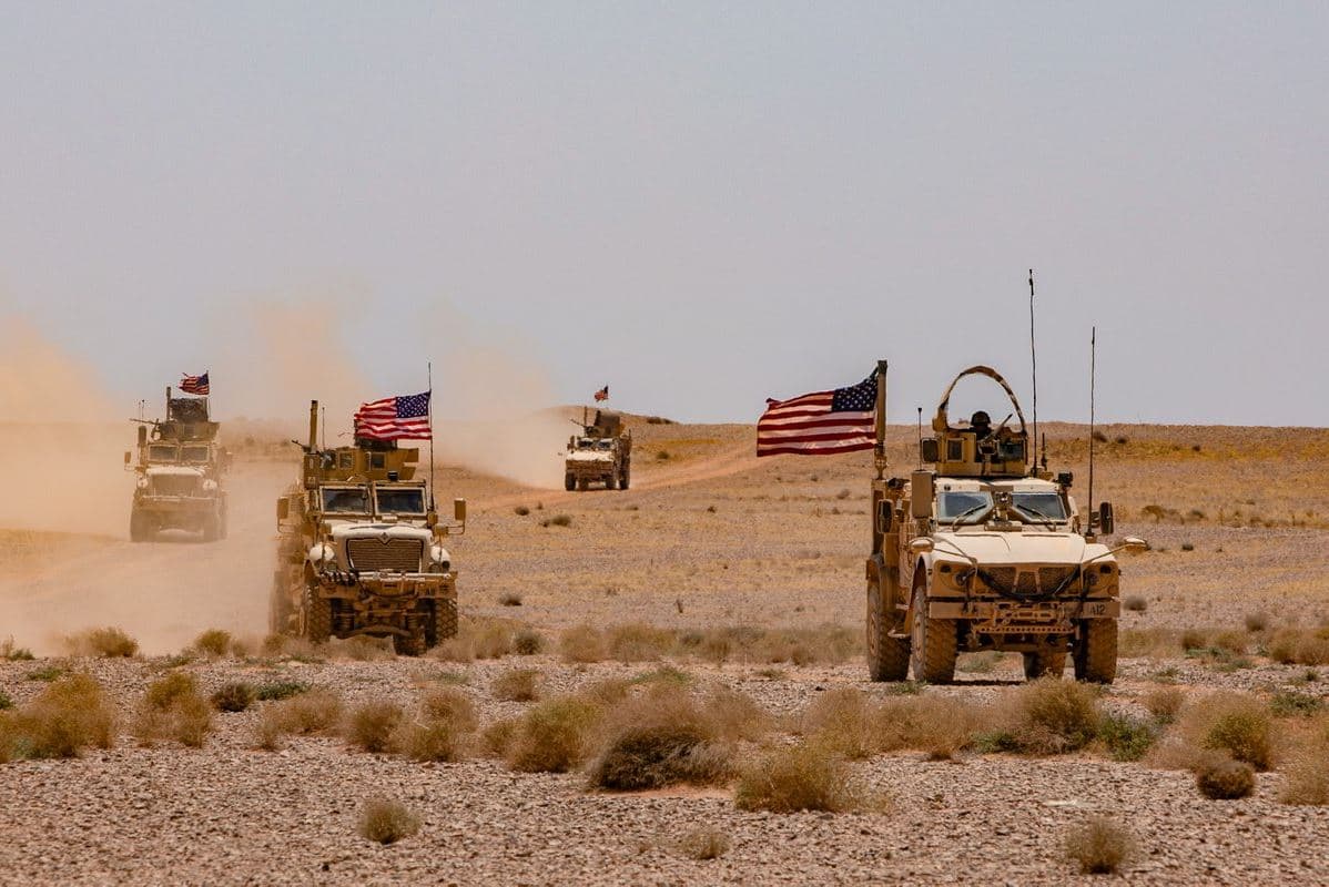 US army in eastern Syria. Photo: Operation Inherent Resolve/file 