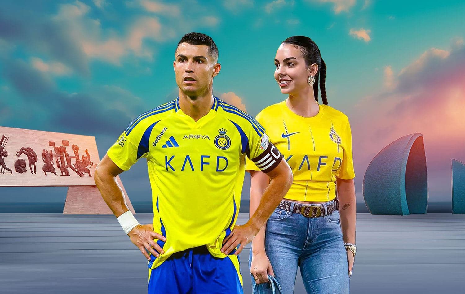 Cristiano Ronaldo ve Georgina Rodriguez 