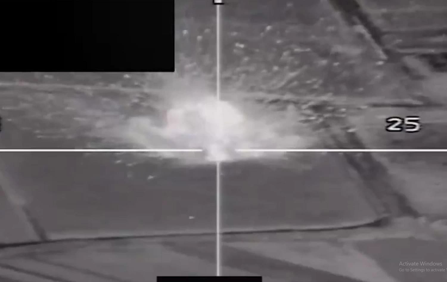 Screengrab from an Iraqi Joint Operations Command video showing Iraqi warplanes targeting suspected Islamic State (ISIS) positions in Kirkuk on September 19, 2024. Photo: Security Media Cell/X
