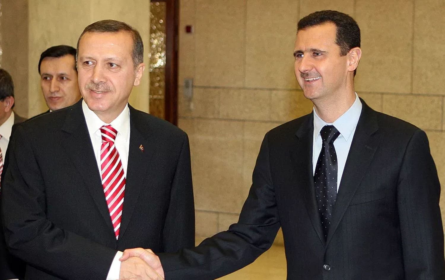 Foto: Türkiye Cumhurbaşkanı Recep Tayyip Erdoğan ile Suriye Devlet Başkanı Beşar Esad
