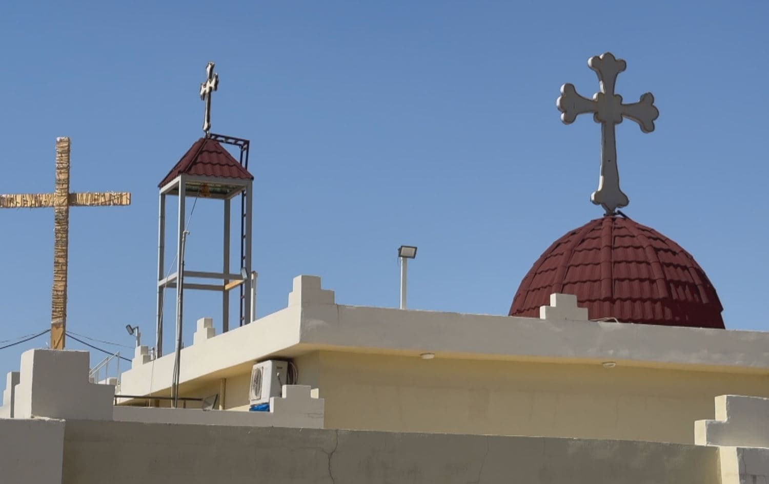 A church in Duhok province, Kurdistan Region. Photo: Rudaw/screengrab