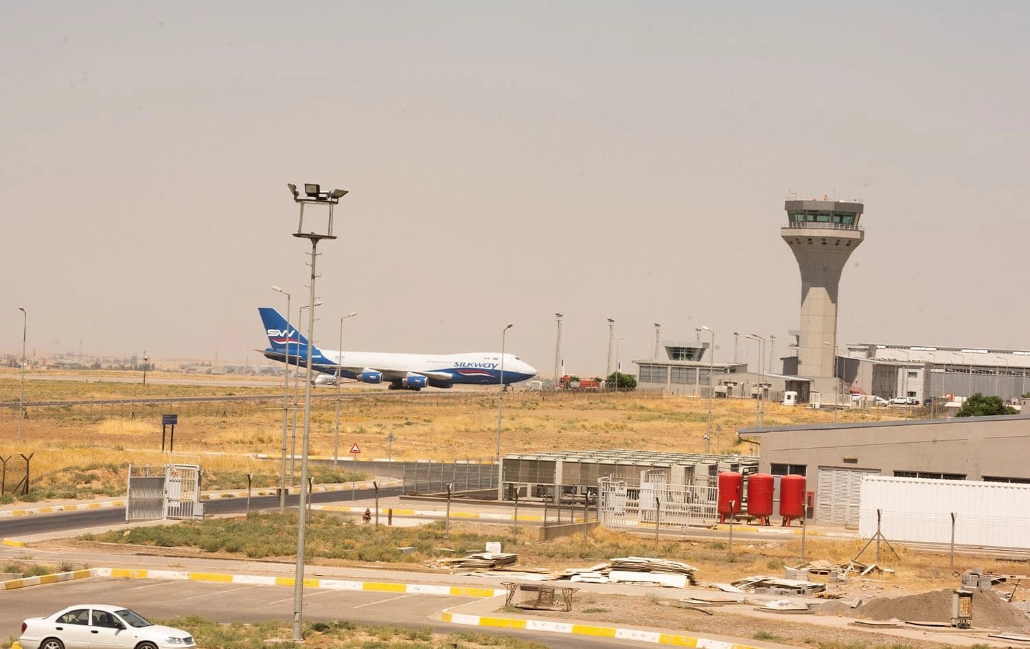 Erbil International Airport on August 20, 2020. Photo: Bilind T. Abdullah/Rudaw
