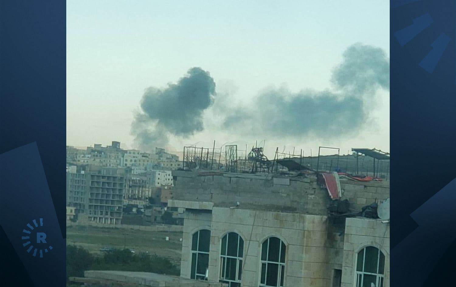 Yemen'de bombalamadan bir kare Foto: Sosyal medya