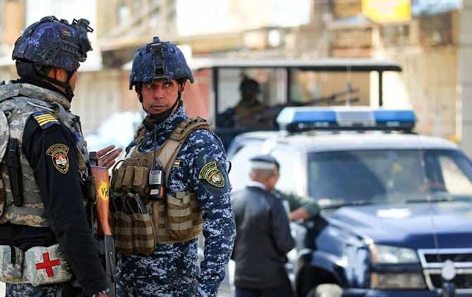 پۆلیسی عێراقی. وێنە: Reuters