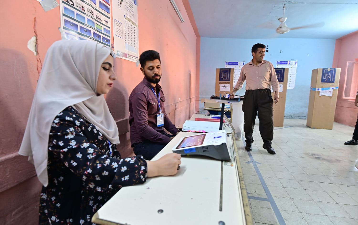 پرۆسەی هەڵبژاردن، وێنە: بڵند تاهیر - رووداو