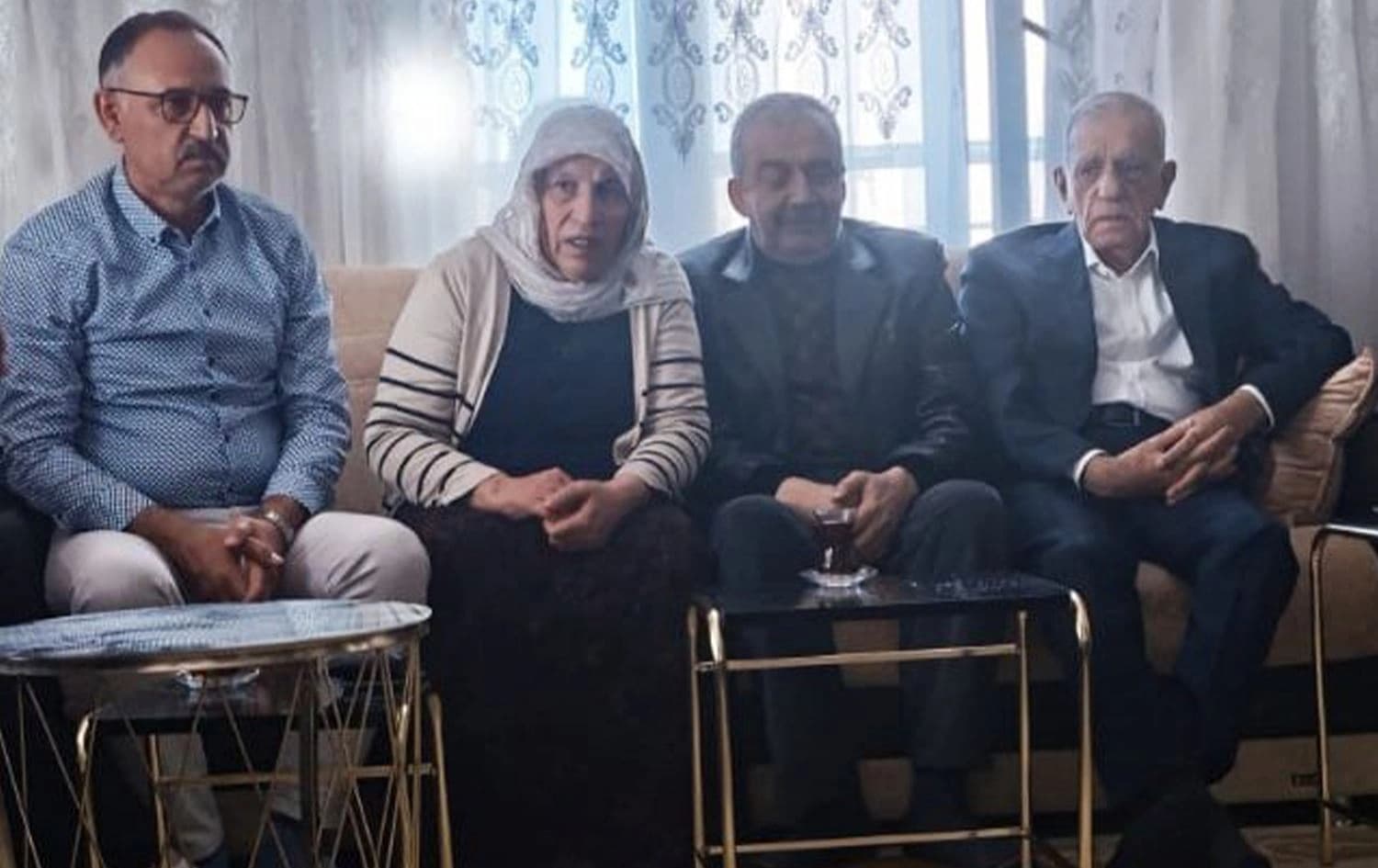 Dîmenê ziyareta Şandeya DEM Partiyê\ Wêne: Torên Civakî
