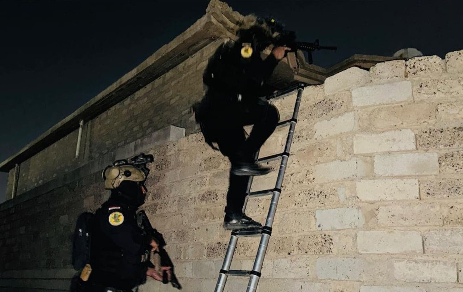 Iraqi counter-terrorism forces carrying out an operation. Photo: INA