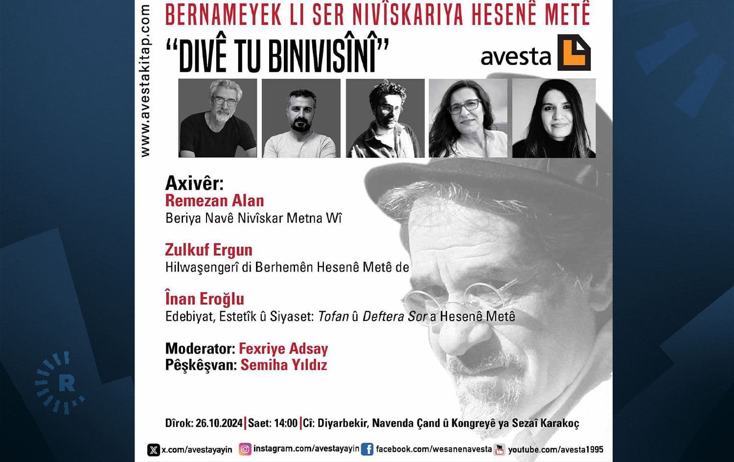 Afîşa panelê / Wêne: Torên Civakî