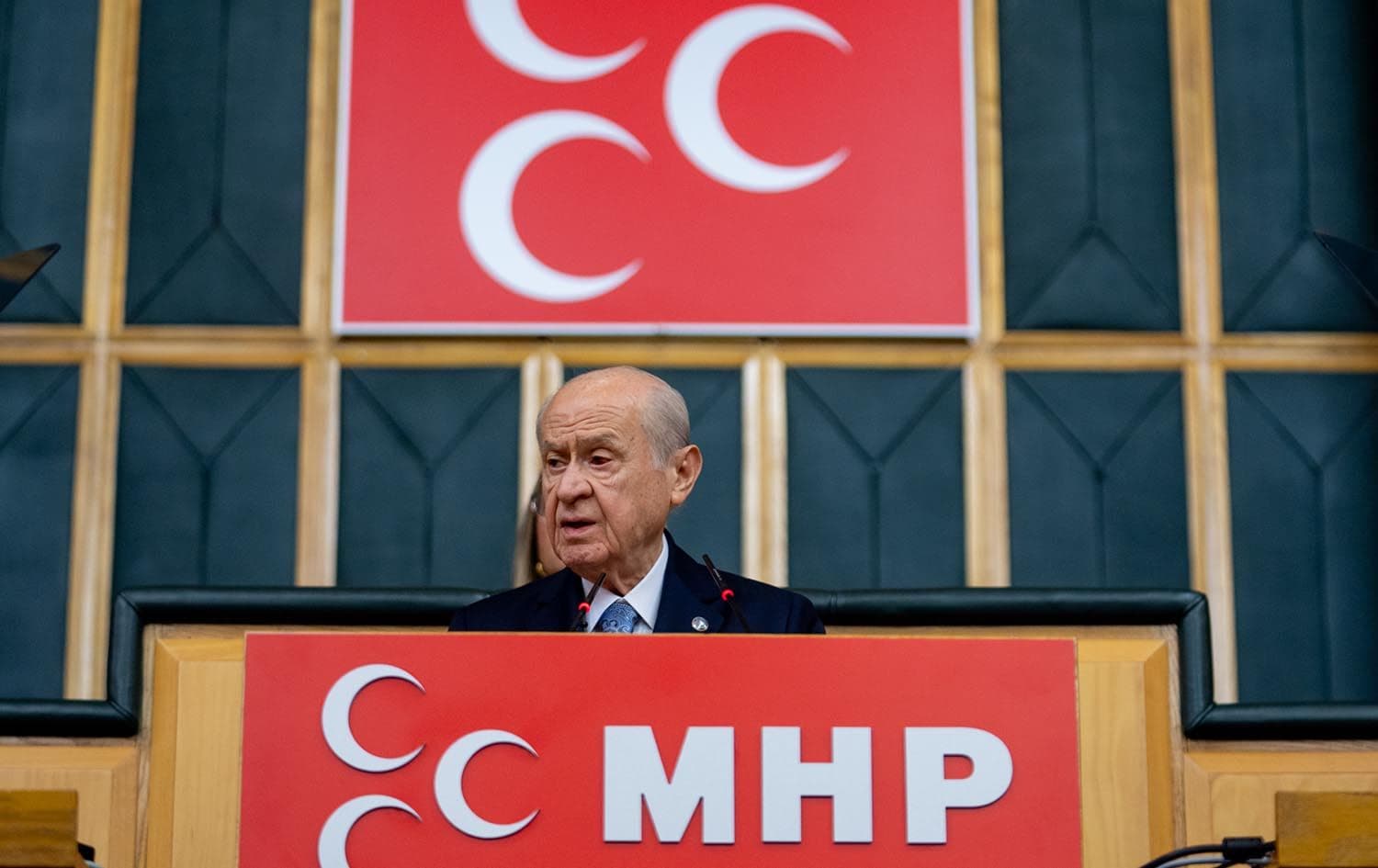 Serokê MHPyê Devlet Bahçelî / Wêne: AA