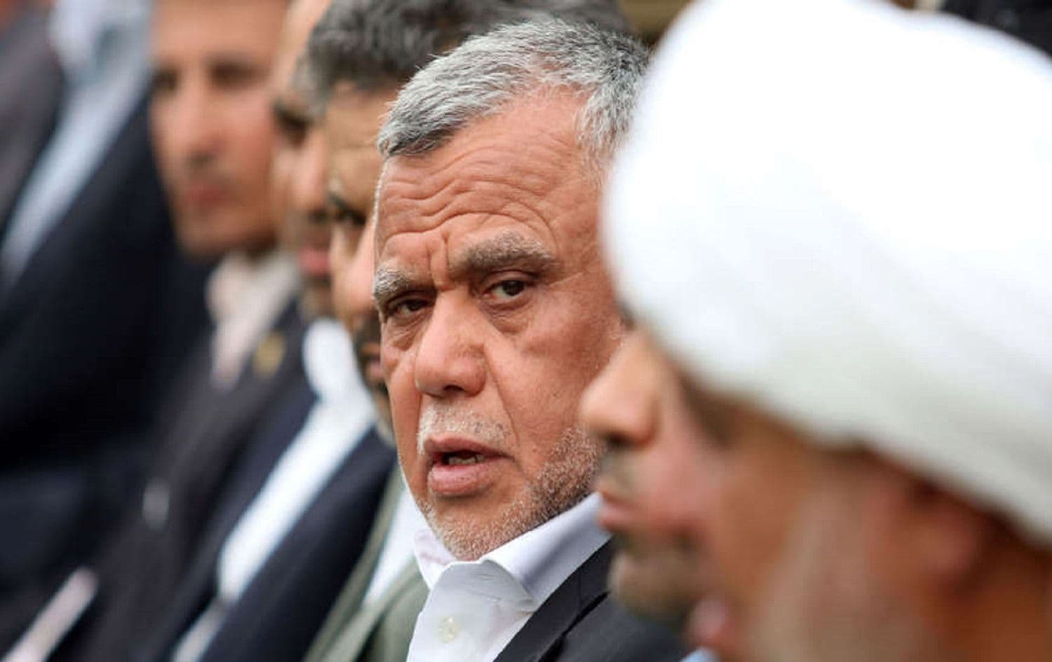 Hadi al-Amiri pictured in 2018. File photo: Haidar Mohammad Ali/AFP
