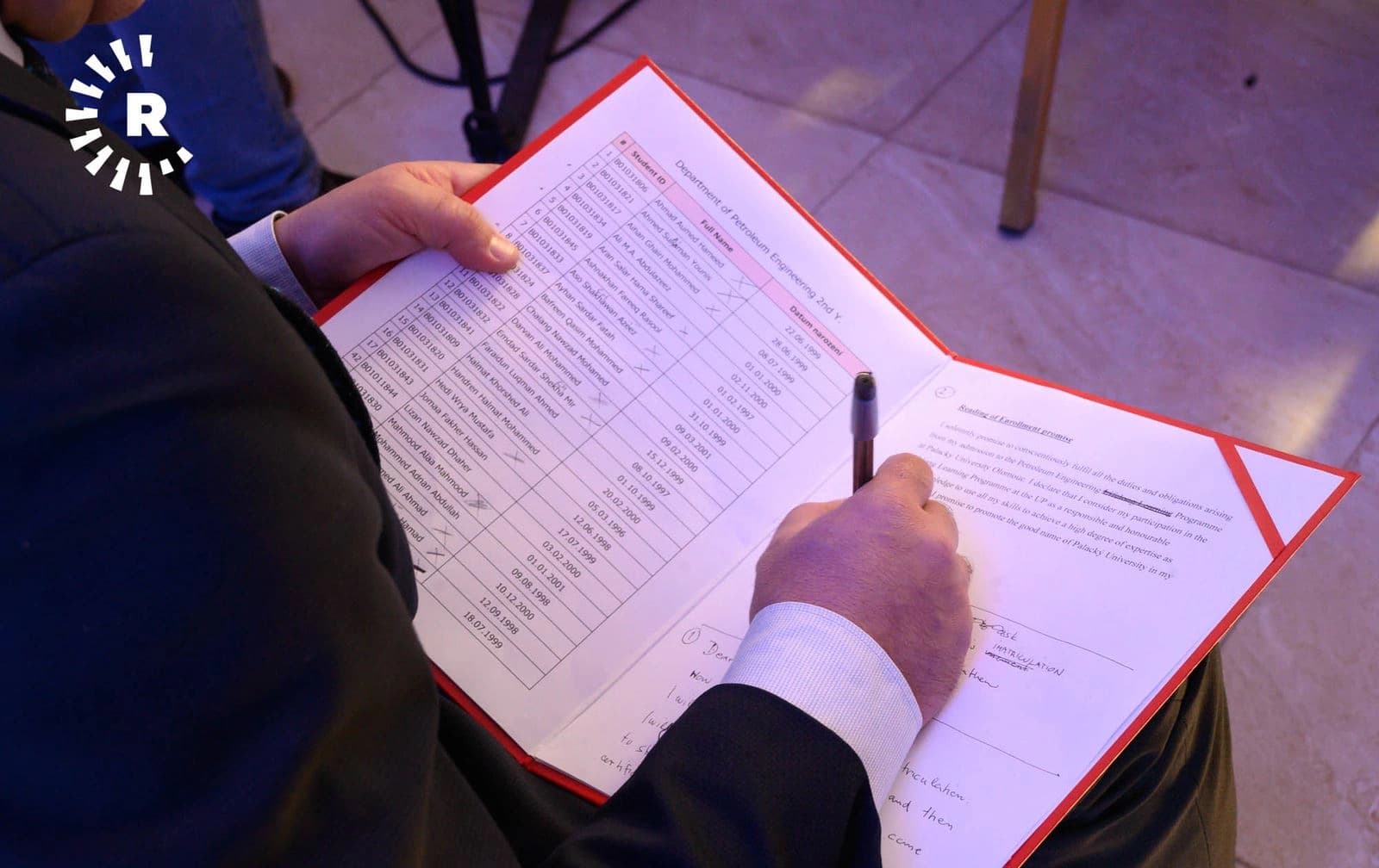 ناونووسین لە یەکێک لە زانکۆ تایبەتەکان لە هەولێر. وێنە: بڵند تاهیر - رووداو