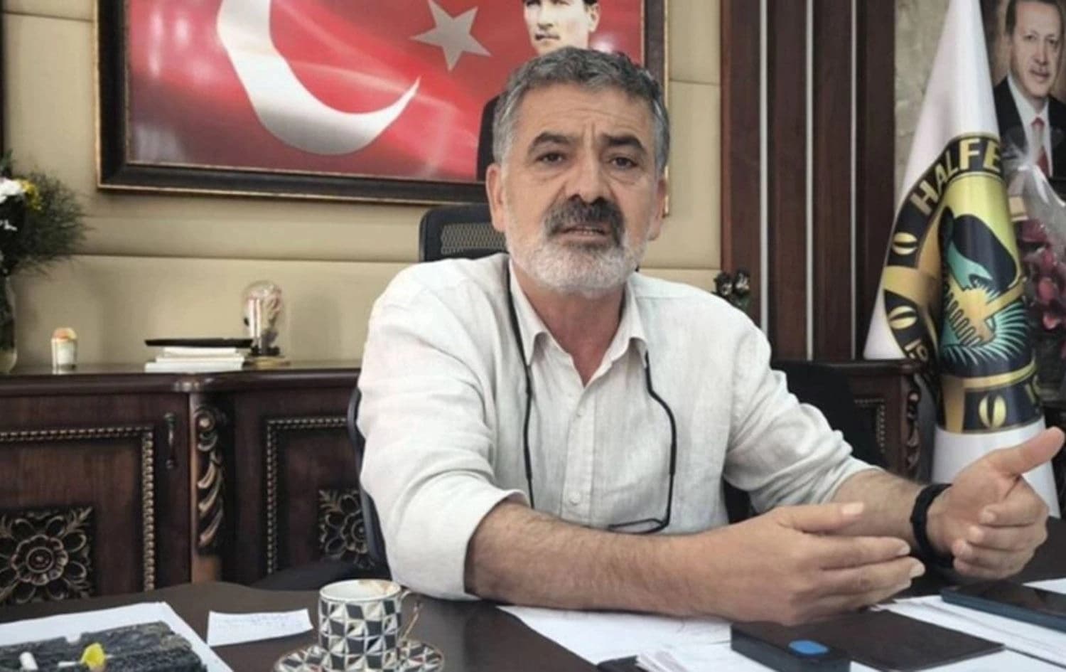 محەممەد قەرەیڵان، هاوسەرۆکی شارەوانیی خەلفەتی سەر بە پارێزگای رووهای باکووری کوردستان