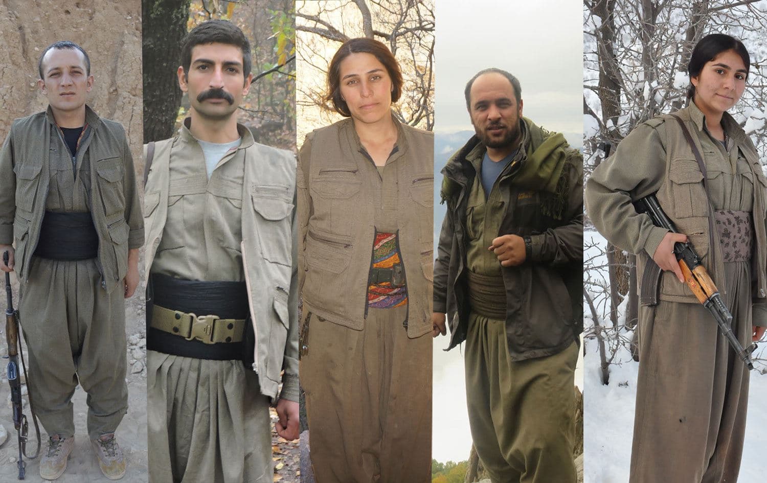 Hayatını kaybeden HPG üyeleri