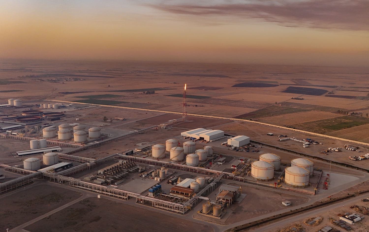 An oil facility. File photo: Rudaw