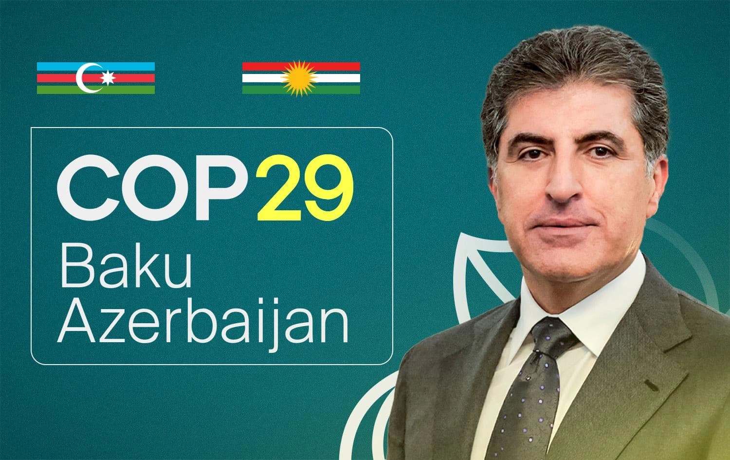 نێچیرڤان بارزانی، سەرۆکی هەرێمی کوردستان. 