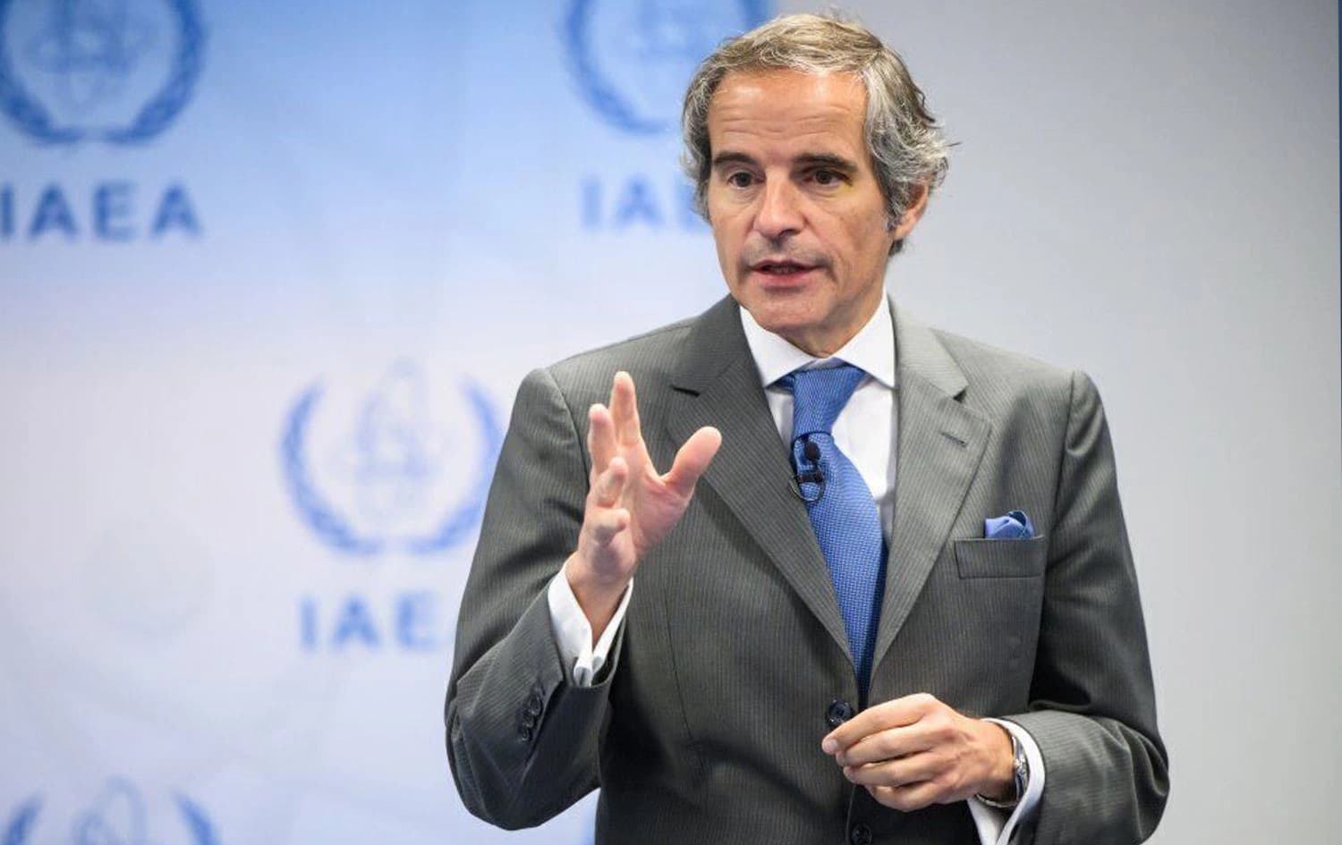 Rafael Grossi, the head of the UN's International Atomic Energy Agency (IAEA). Photo: IRNA