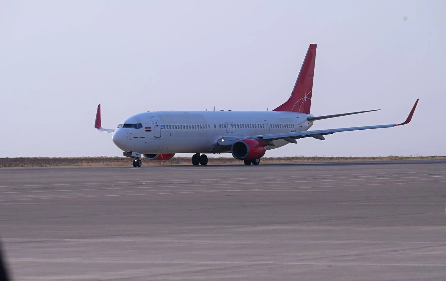 A plane landing in the Erbil International Airport. File photo: Bilind T. Abdullah/Rudaw