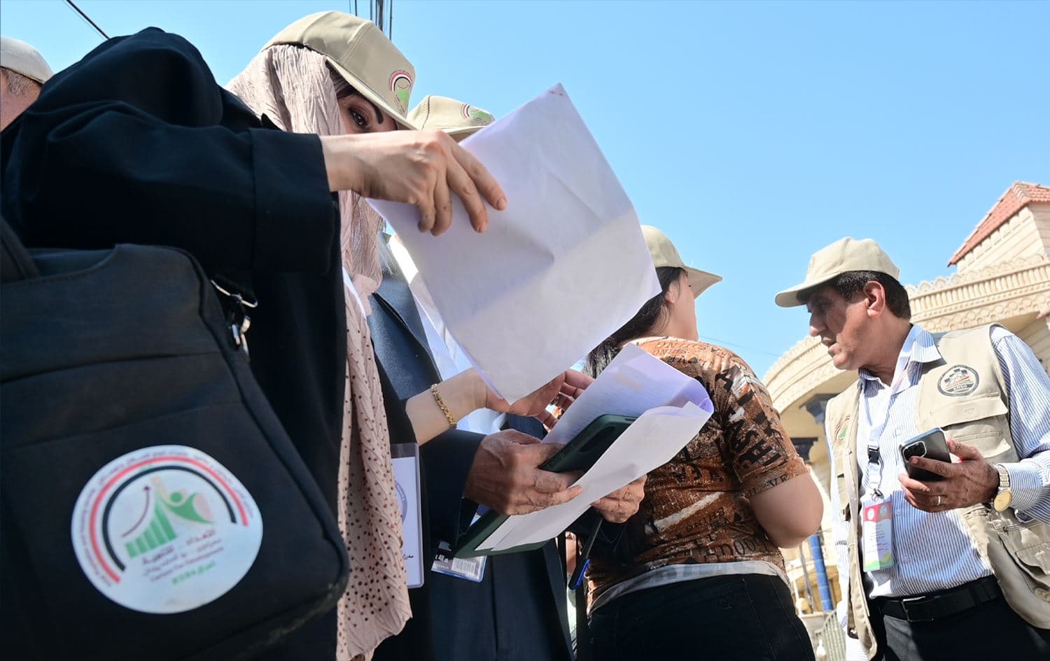 A census team in Erbil. Photo: Bilind T. Abdullah/Rudaw/file