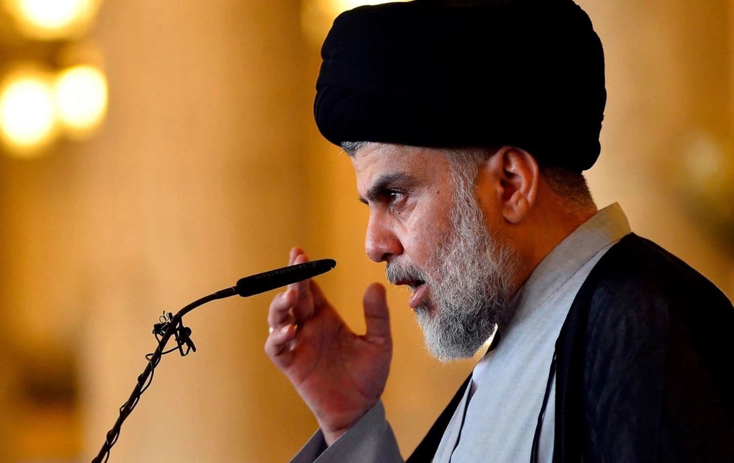 Iraq’s influential Shiite cleric Muqtada al-Sadr. Photo: AFP