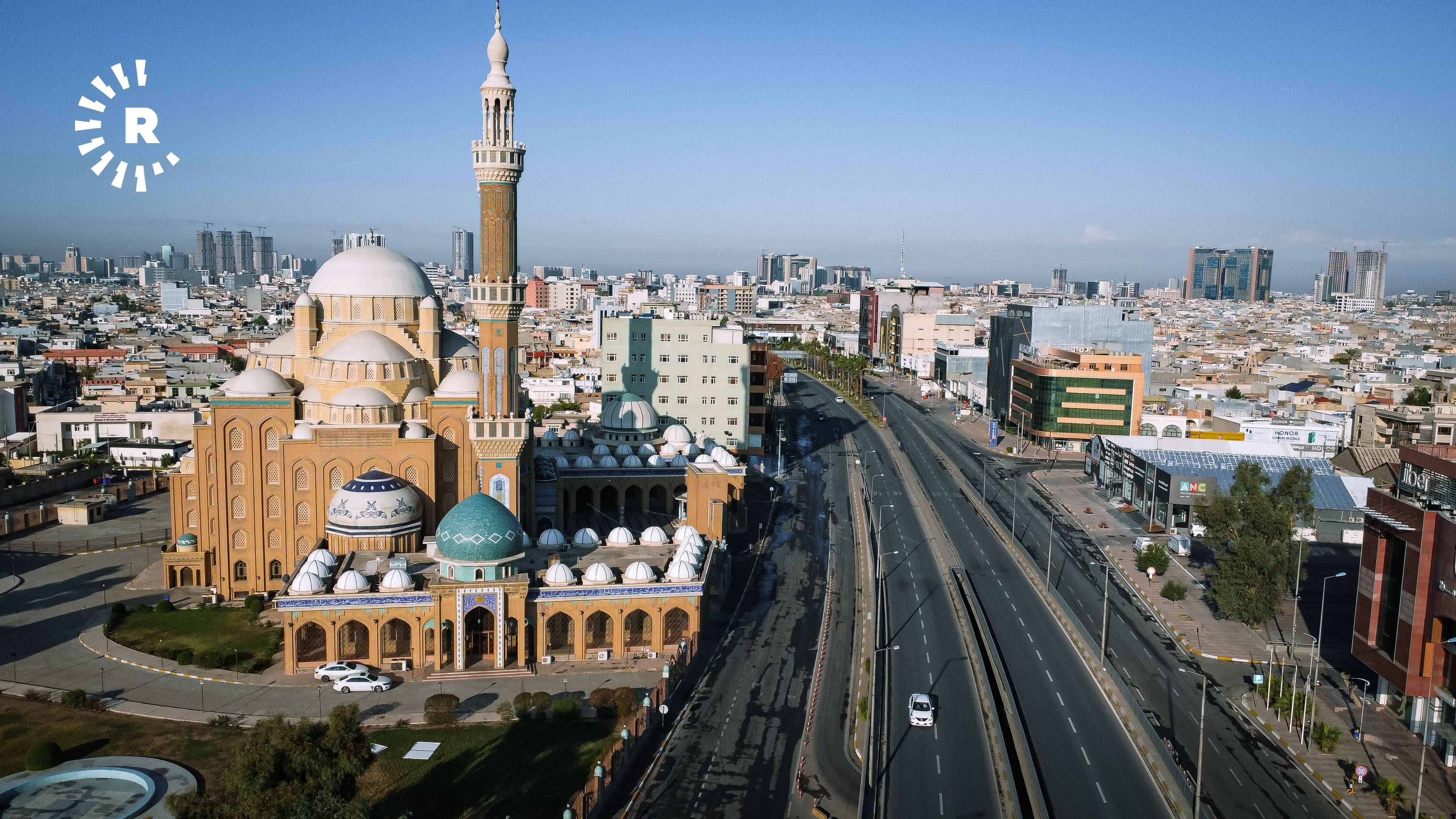 Erbil city during census lockdown on November 21, 2024. Photo: Bilind T. Abdullah/Rudaw 