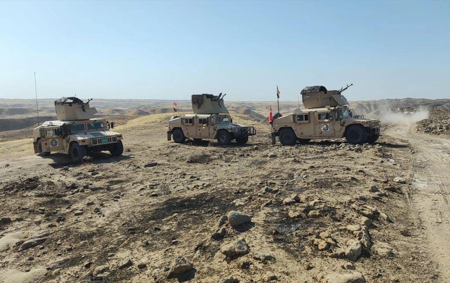 The Iraqi army. Photo: Security Media Cell