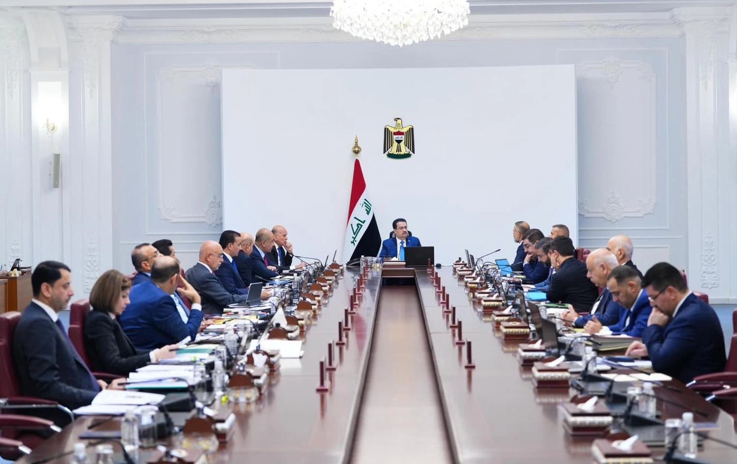 Iraqi cabinet meeting in Baghdad on November 19, 2024. Photo: Iraqi government