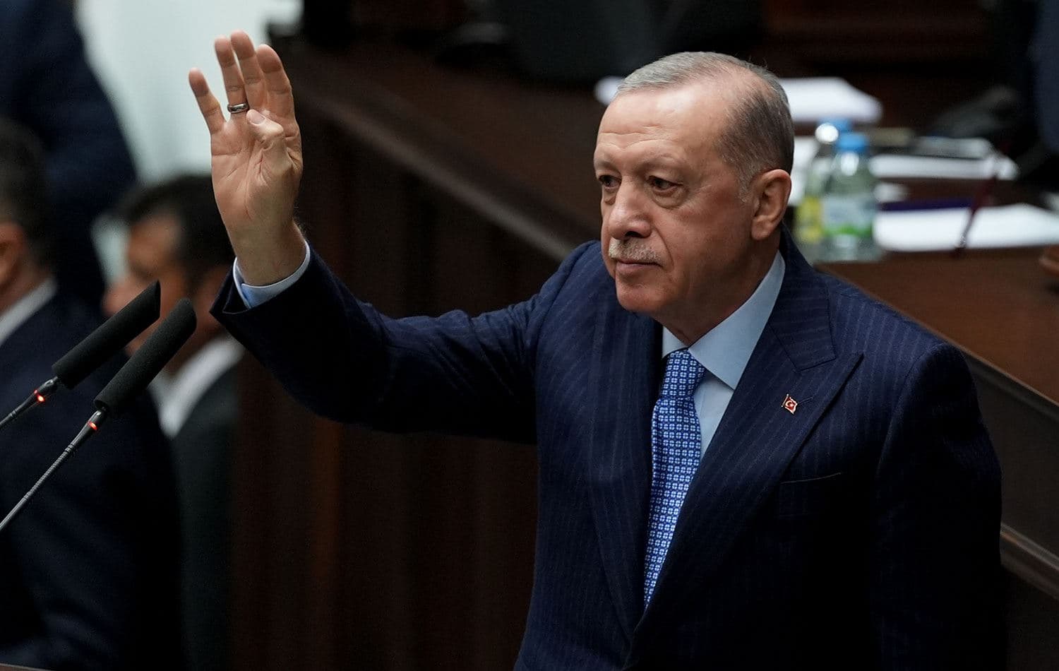 Türkiye Cumhurbaşkanı Recep Tayyip Erdoğan, partisinin Meclis grup toplantısında açıklamalarda bulundu. /Foto: AA