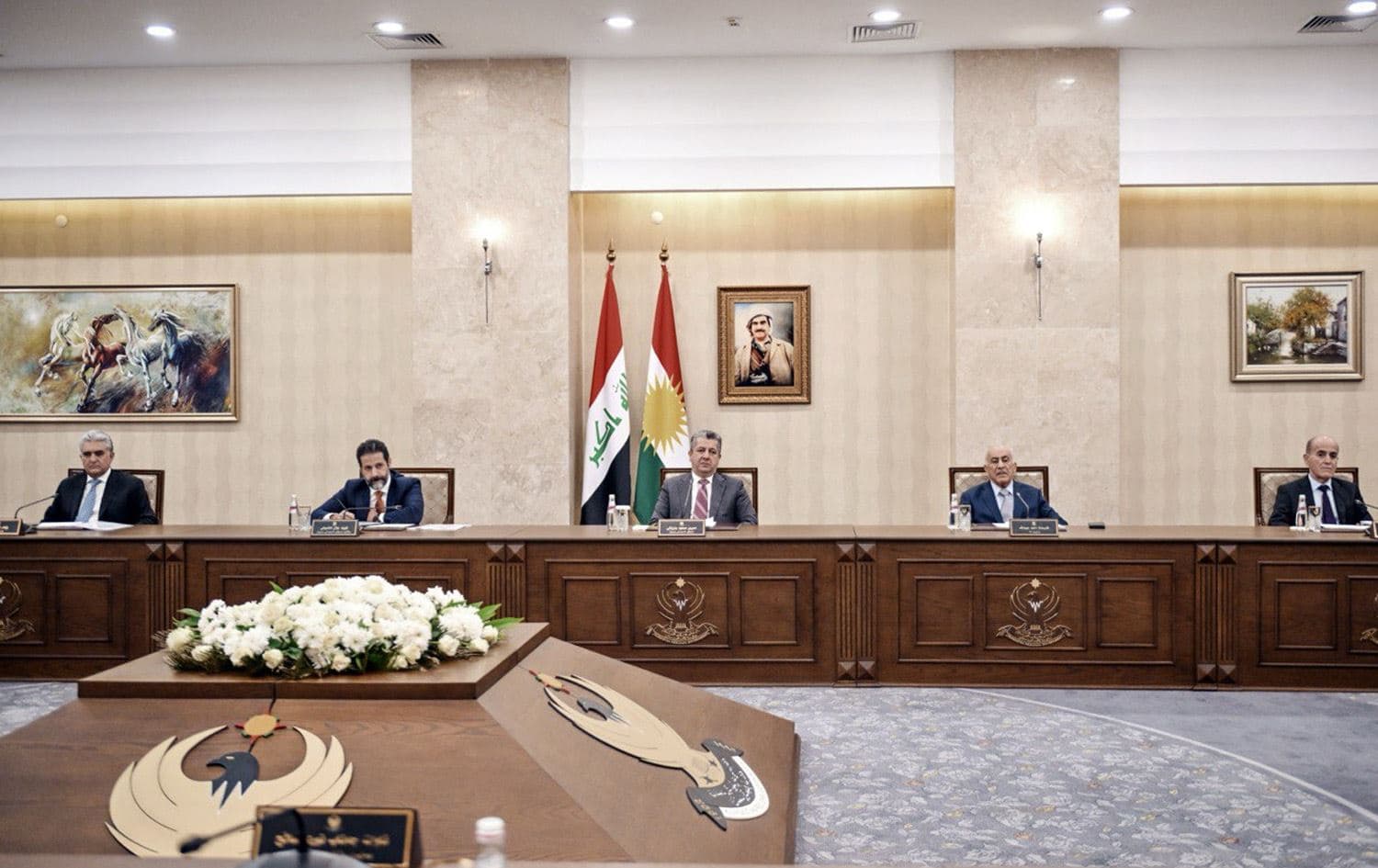 کۆبوونەوەی ئەنجوومەنی وەزیران