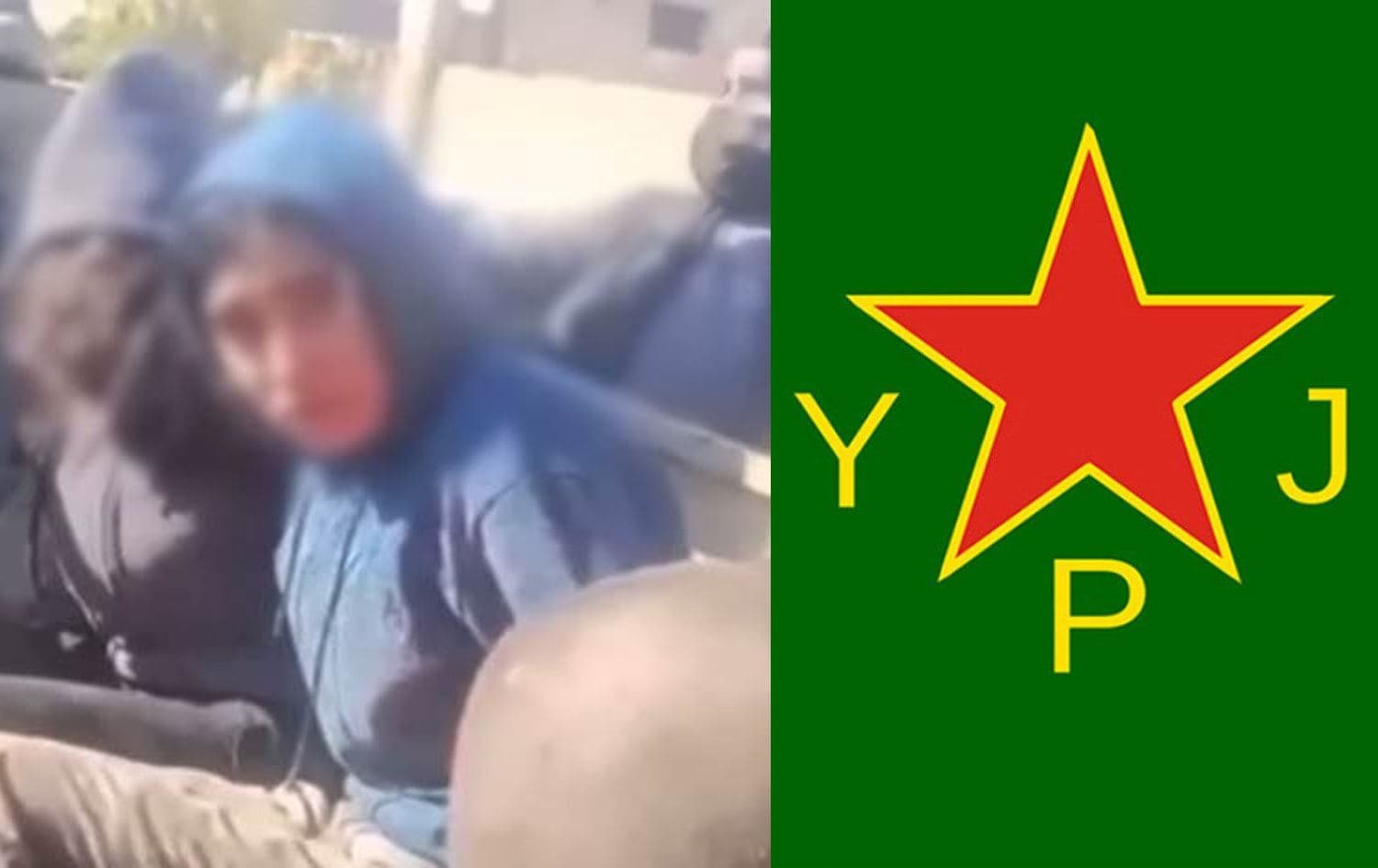 YPJyê li ser jinên dîl daxuyanî da / Wêne: Rûdaw Grafîk