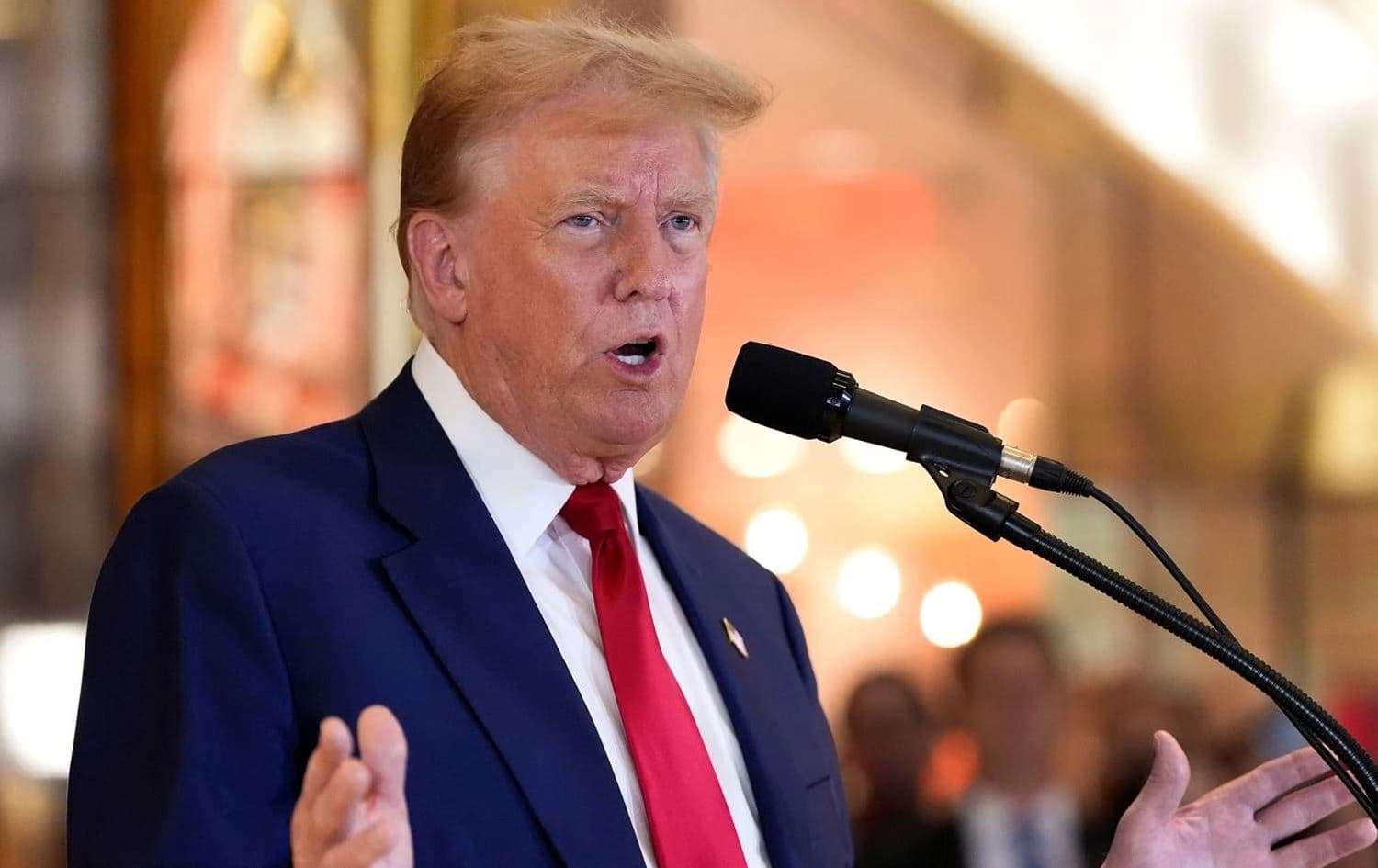 Foto: ABD'nin seçilmiş Başkanı Donald Trump - Julia Nikhinson/AP