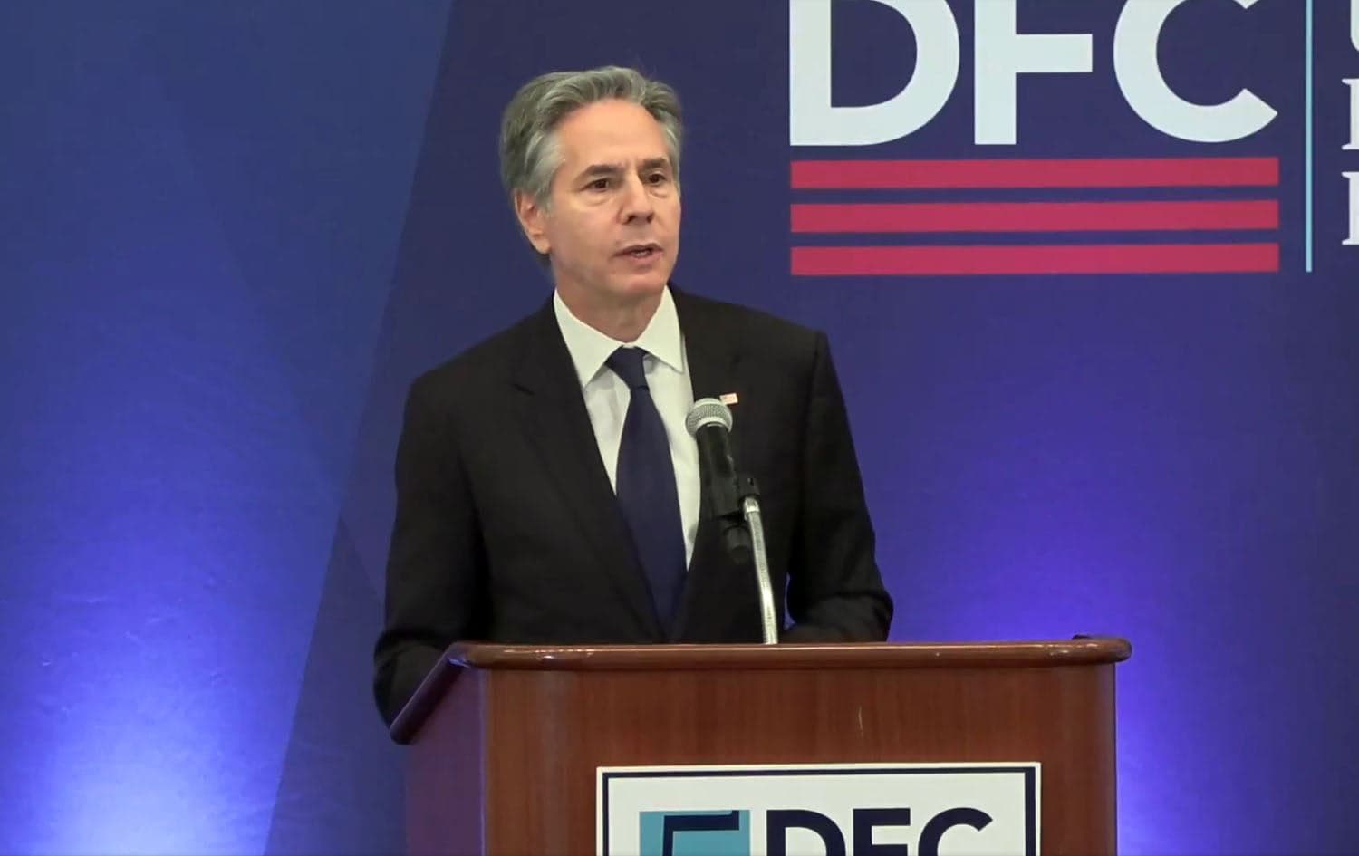 United States Secretary of State Antony Blinken during an event at state department in Washington DC on December 9, 2024. Photo: Screengrab/State department
