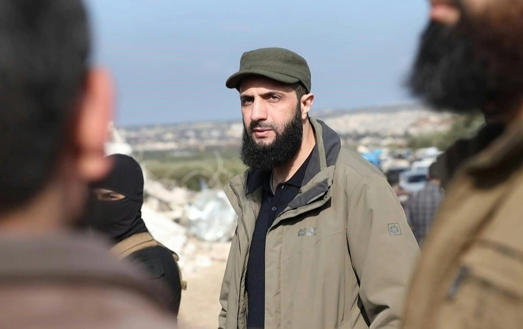 ئەبو محەممەد جۆلانی، سەرۆکی دەستەی تەحریری شام (هەتەشە). وێنە: AFP