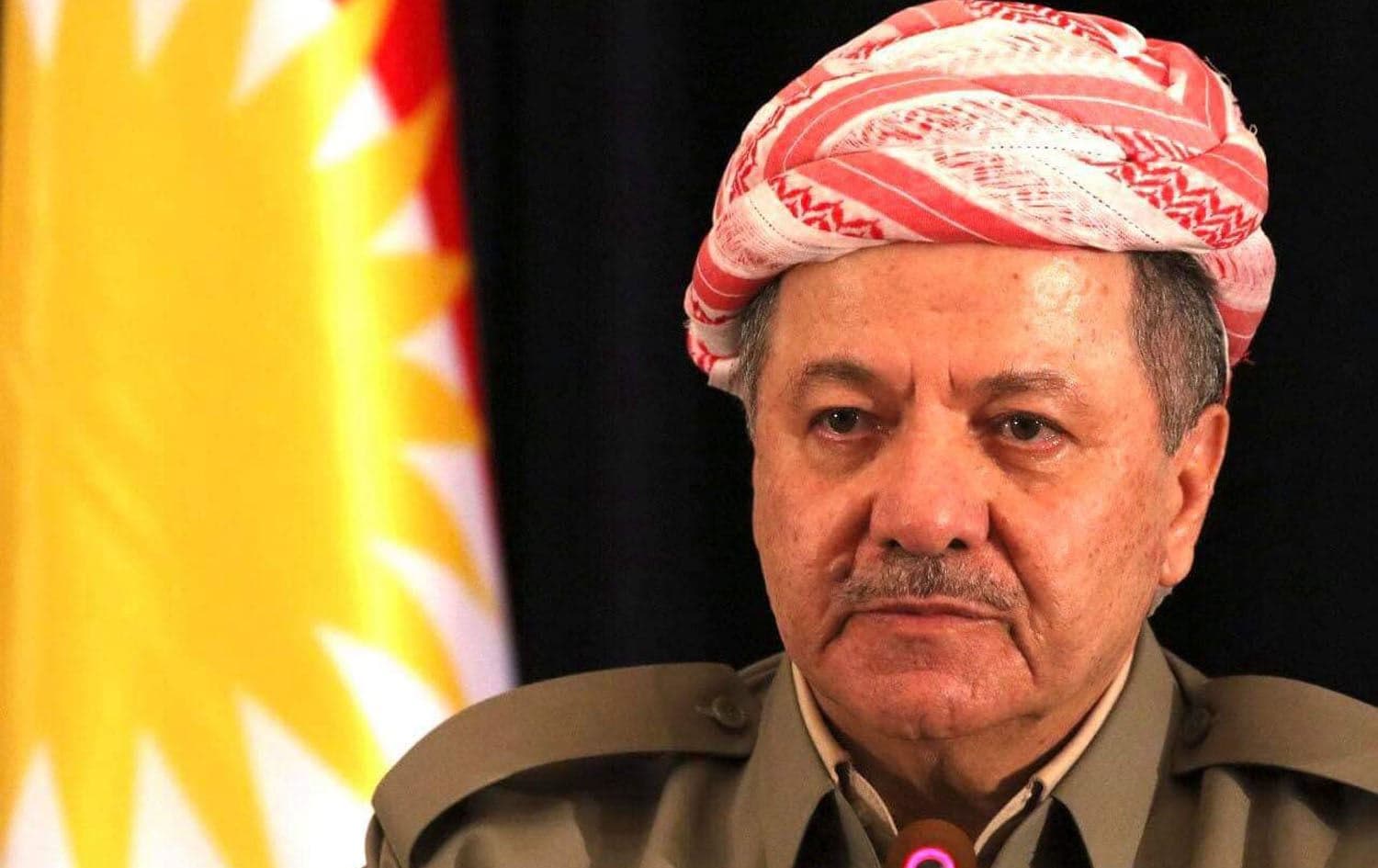 Masoud Barzani, leader of the Kurdistan Democratic Party (KDP). Photo: Barzani headquarters