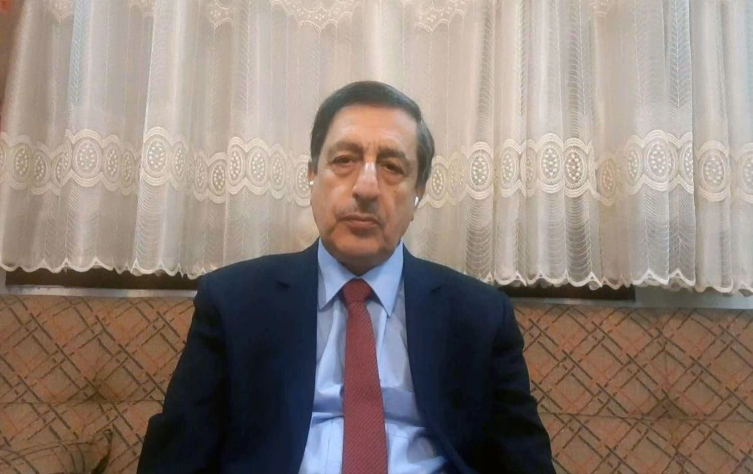 Faysal Yusuf, the spokesperson for the ENKS speaking to Rudaw on December 22, 2024. Photo: Rudaw