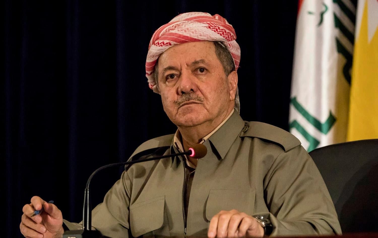 Kurdistan Democratic Party (KDP) leader Masoud Barzani. Photo: Barzani Headquarters
