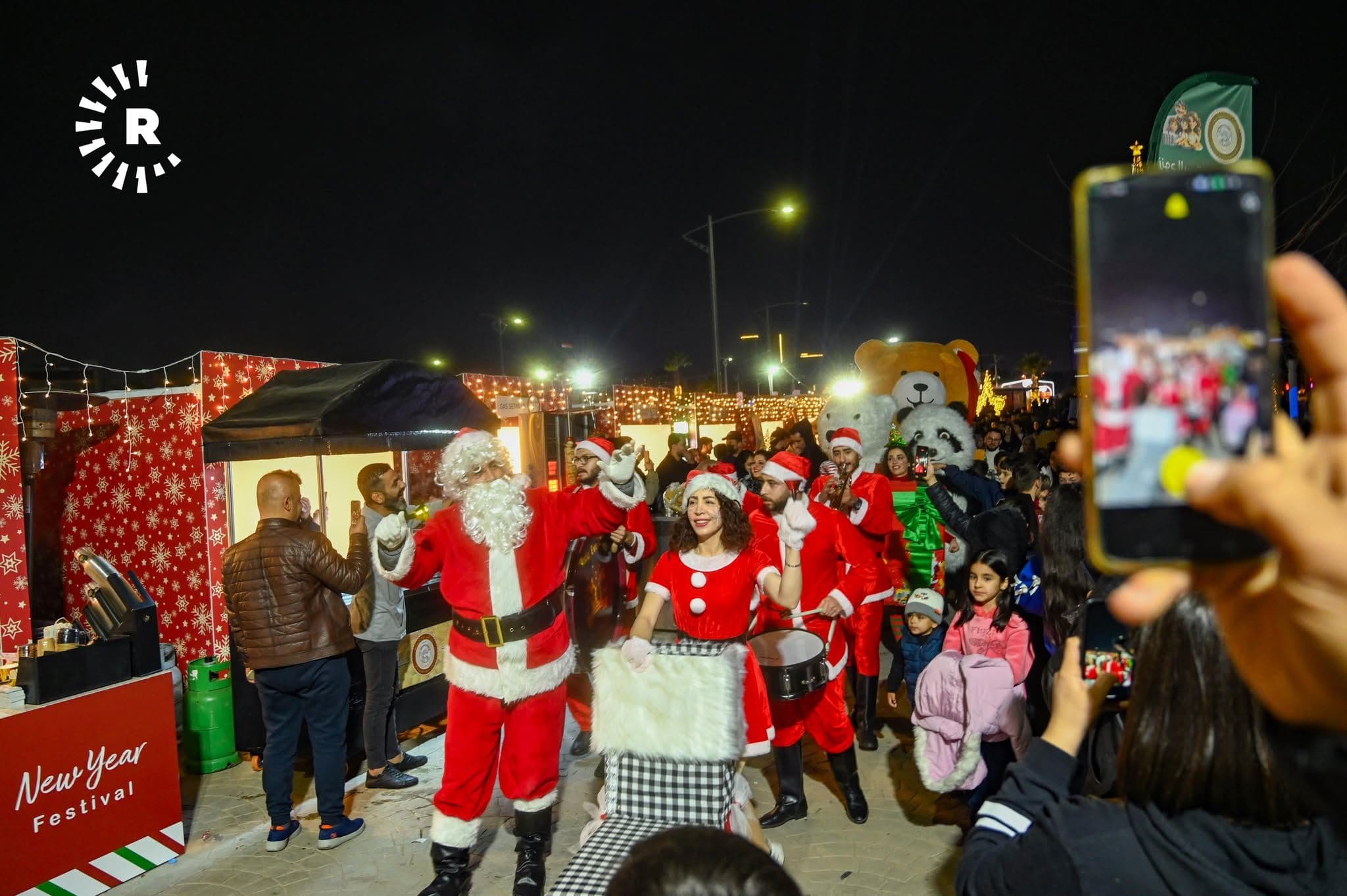 ئاهەنگێکی سەری ساڵ لە هەولێر. وێنە: بڵند تاهیر - رووداو