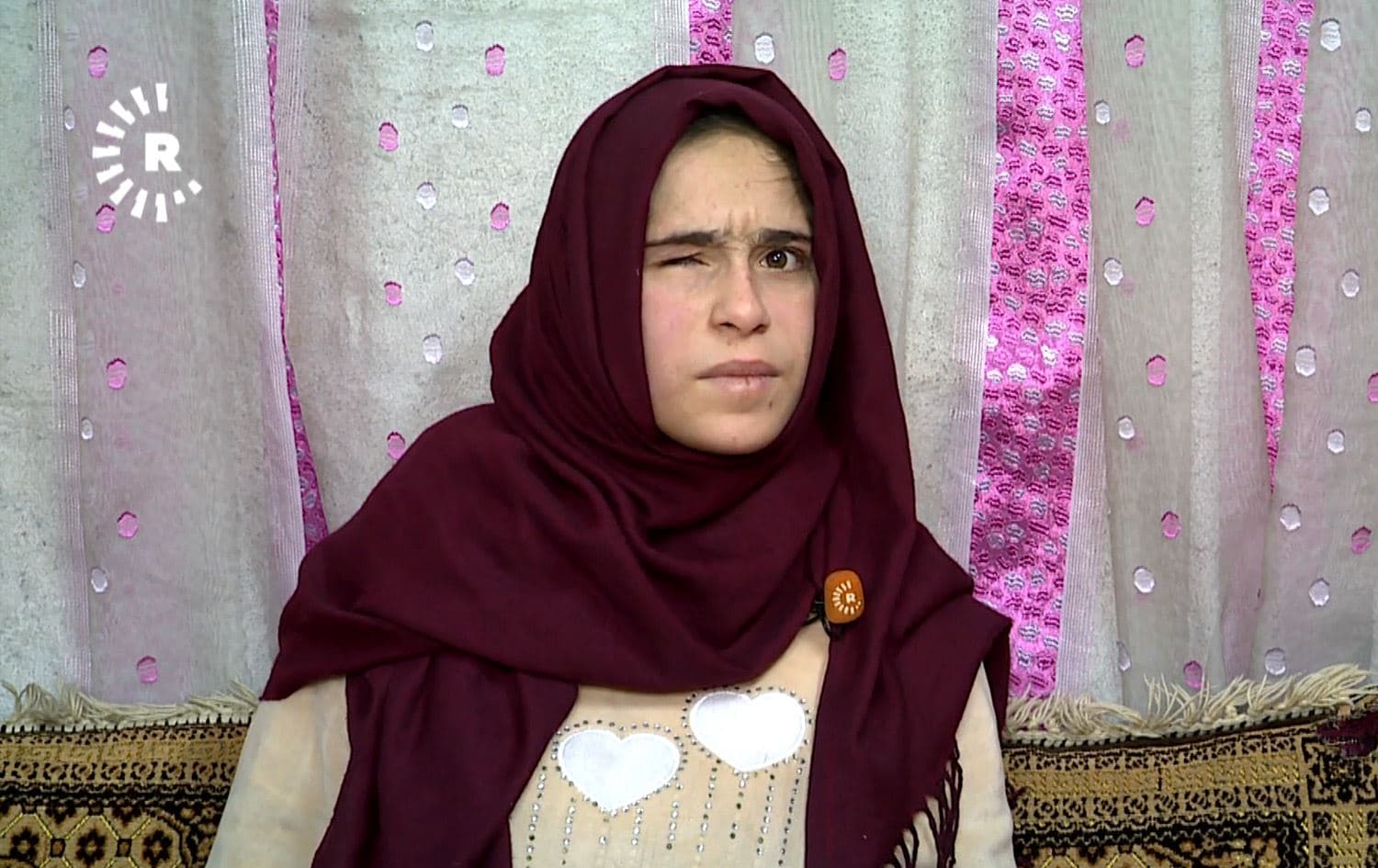 چیرۆکی سەبیحە کە لە بۆردووماندا چاوێکی لەدەستداوە: تەنیا ئاواتمە نەشتەرگەری بۆ چاوم بکەم
