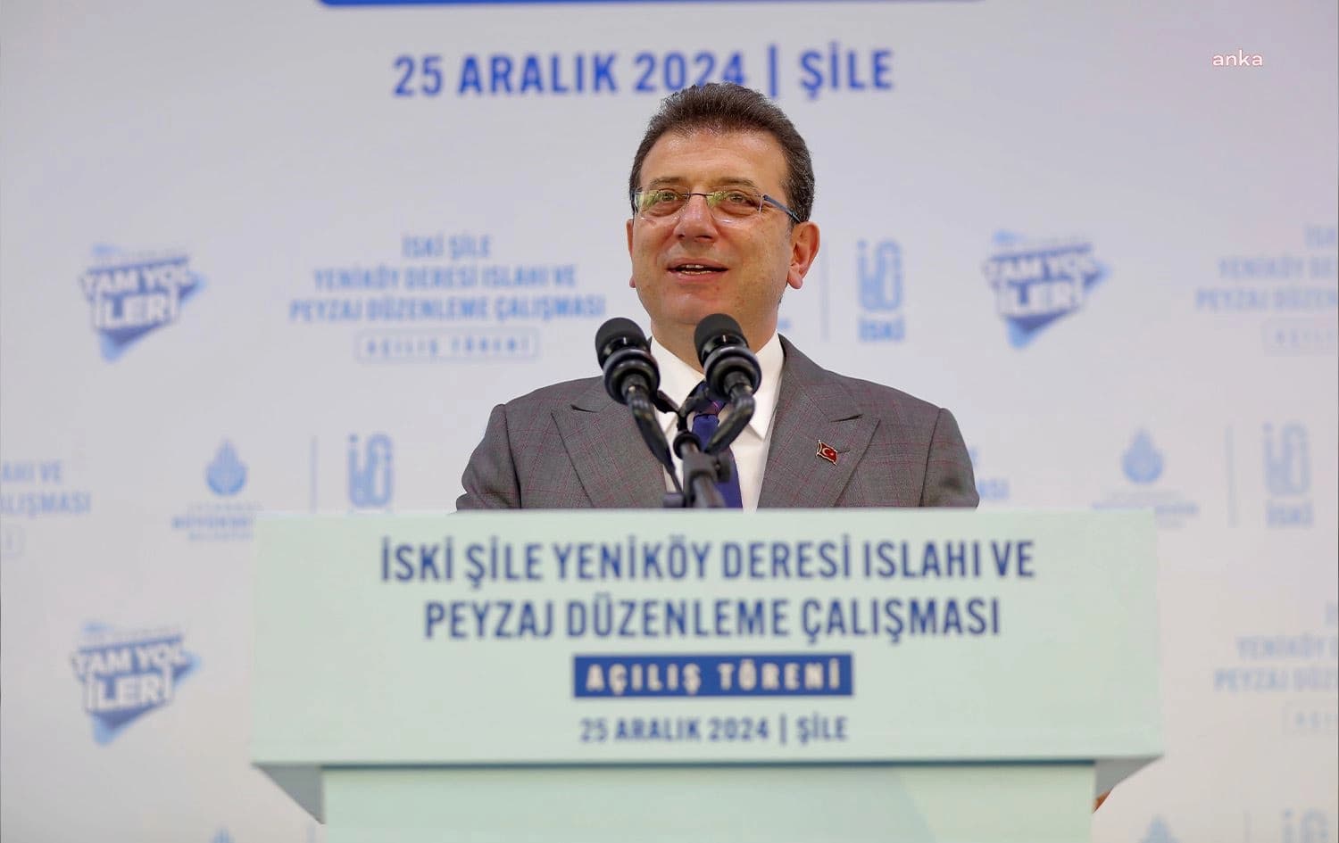Foto: İstanbul Büyükşehir Belediye Başkanı Ekrem İmamoğlu/ANKA