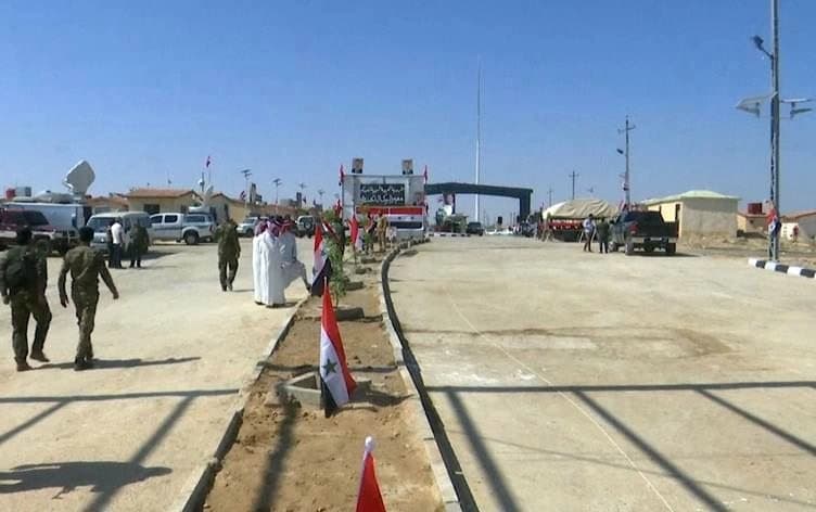 دەروازەی سنووری قائیم لە پارێزگای ئەنبار. وێنە: ئەرشیف.