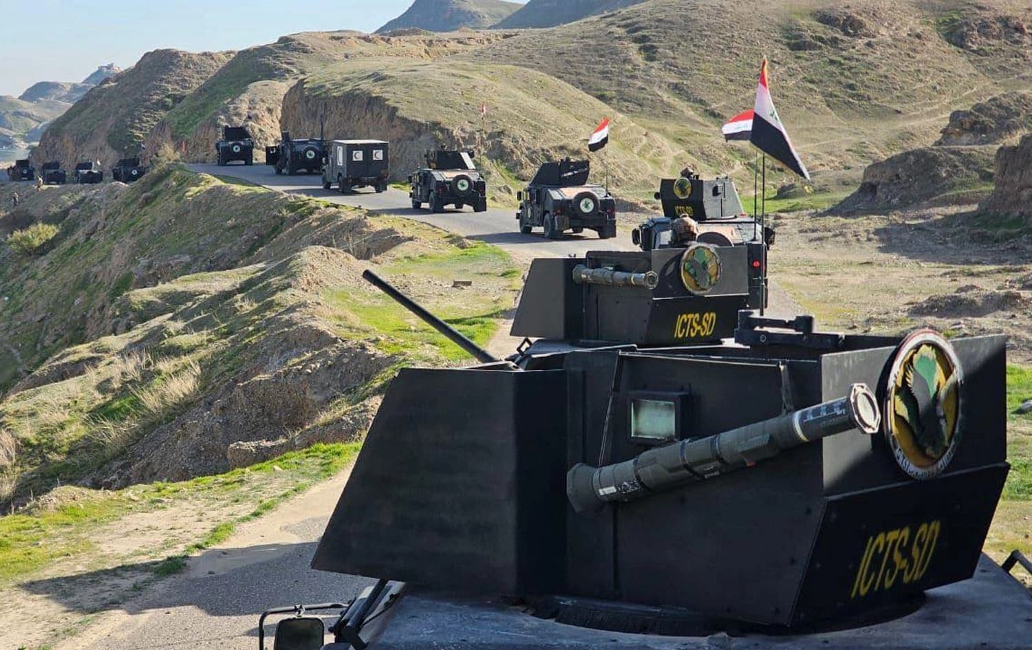 Foto: Irak’ta hava destekli operasyon
