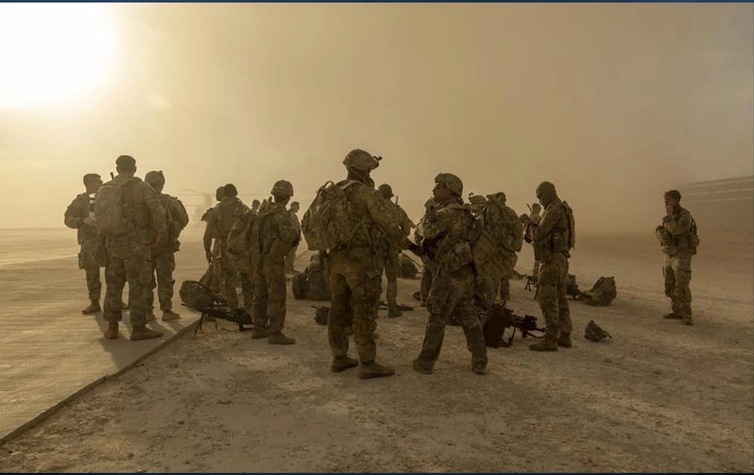 US forces during a training drill in Iraq on October 30, 2024. Photo: US Army