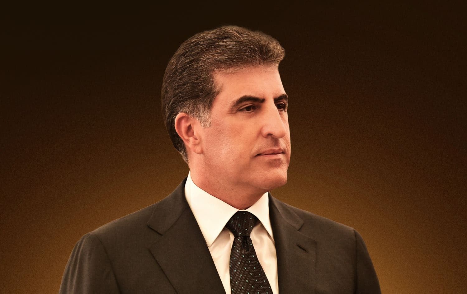 Serokê Herêma Kurdistanê Nêçîrvan Barzanî / Wêne: Rûdaw Grafîk