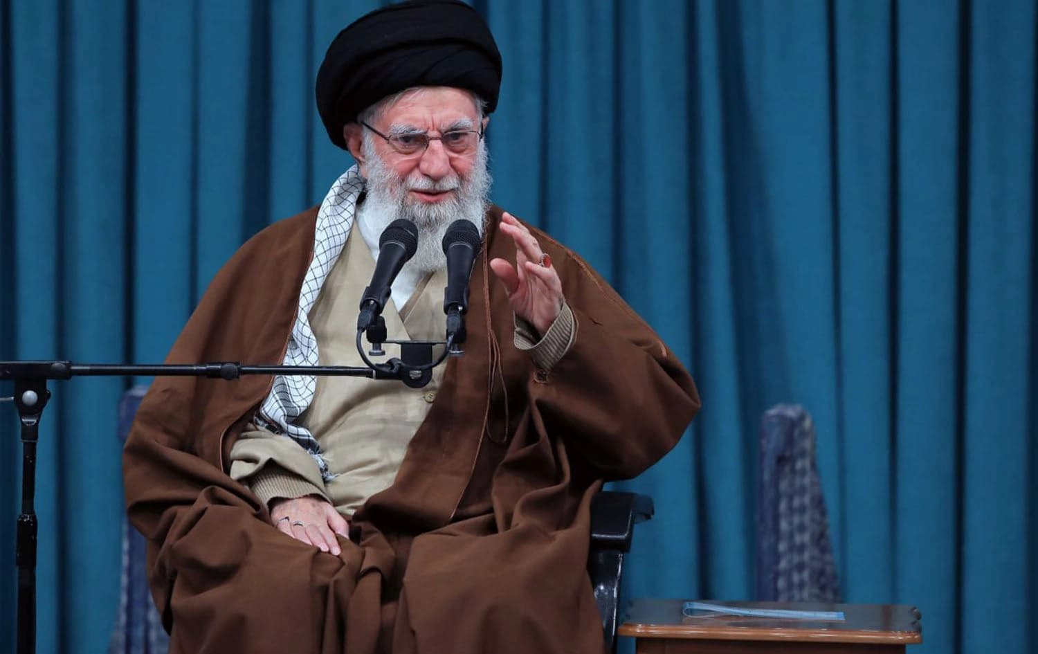Iran's Supreme Leader Ayatollah Ali Khamenei in Tehran on January 1, 2025. Photo: Tasnim 