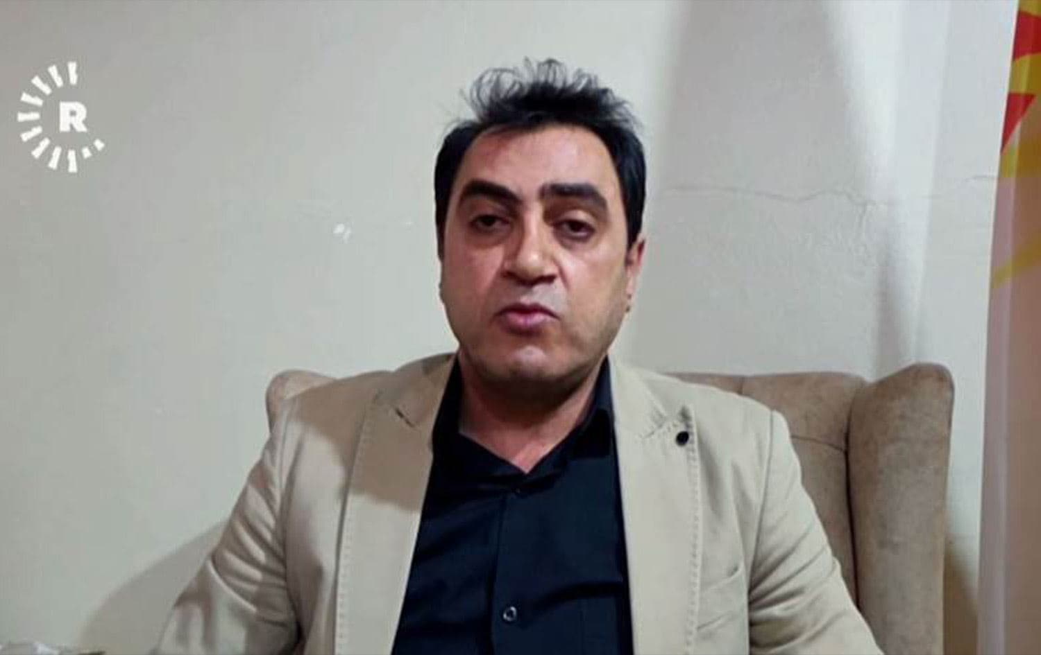 Foto: Suriye Bağımsız Kürdistani Hareketi temsilcisi Zeyd Sifuk
