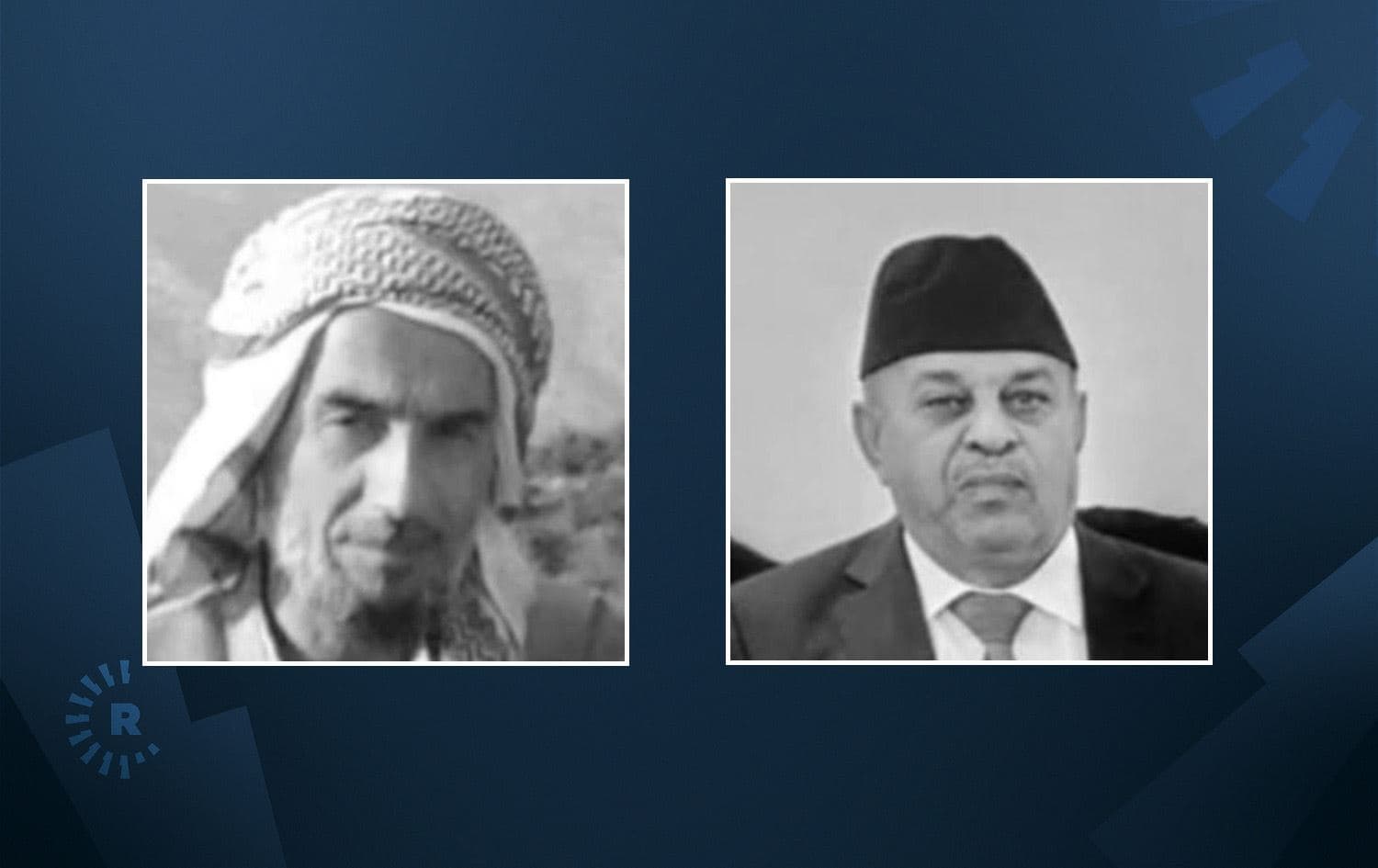Wêneyên 2 kesên ku di qezayê de mirine\ Wêne: Rûdaw Grafîk