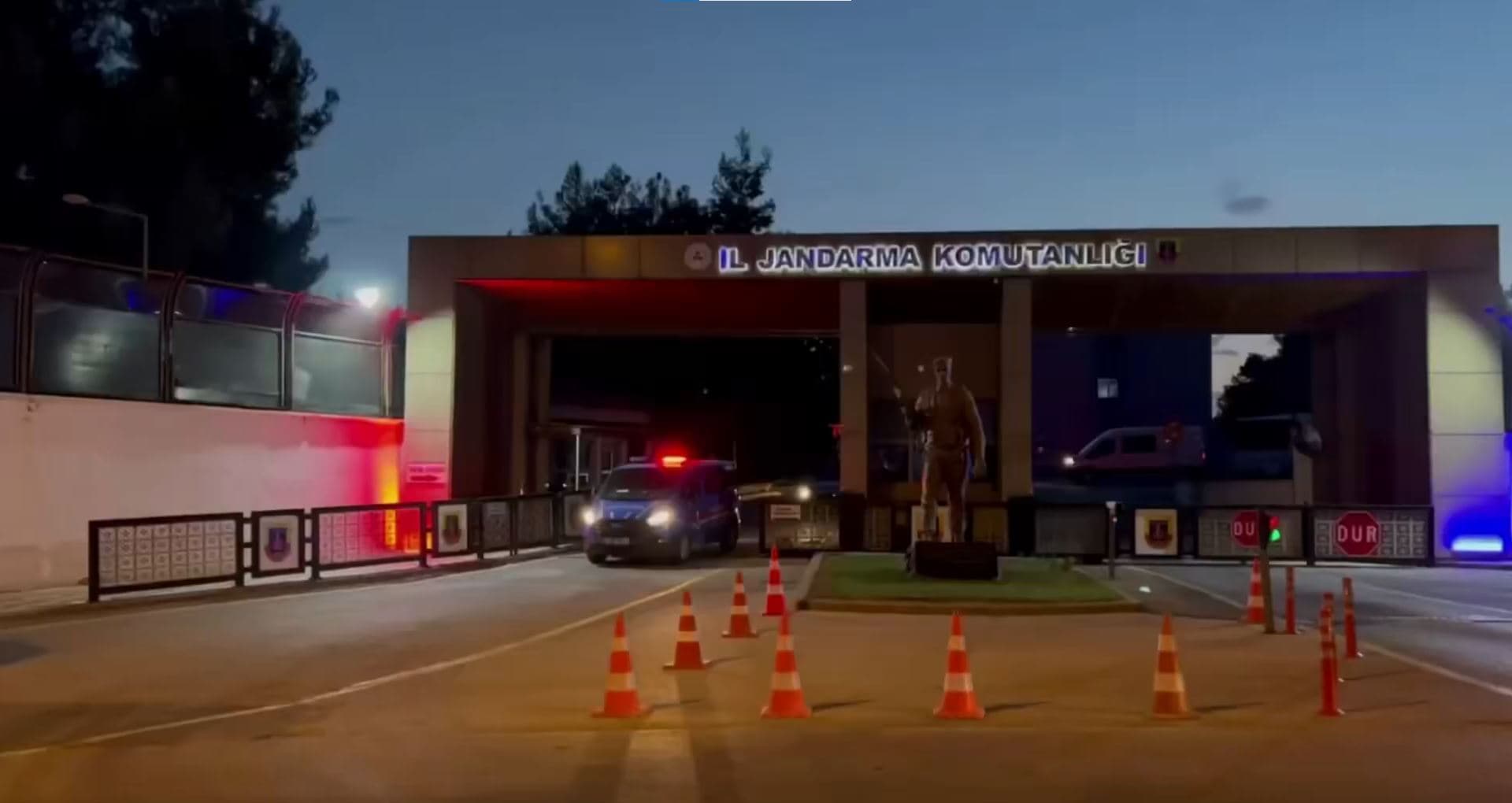 A Turkish gendarmerie base. Photo: Ali Yerlikaya/X
