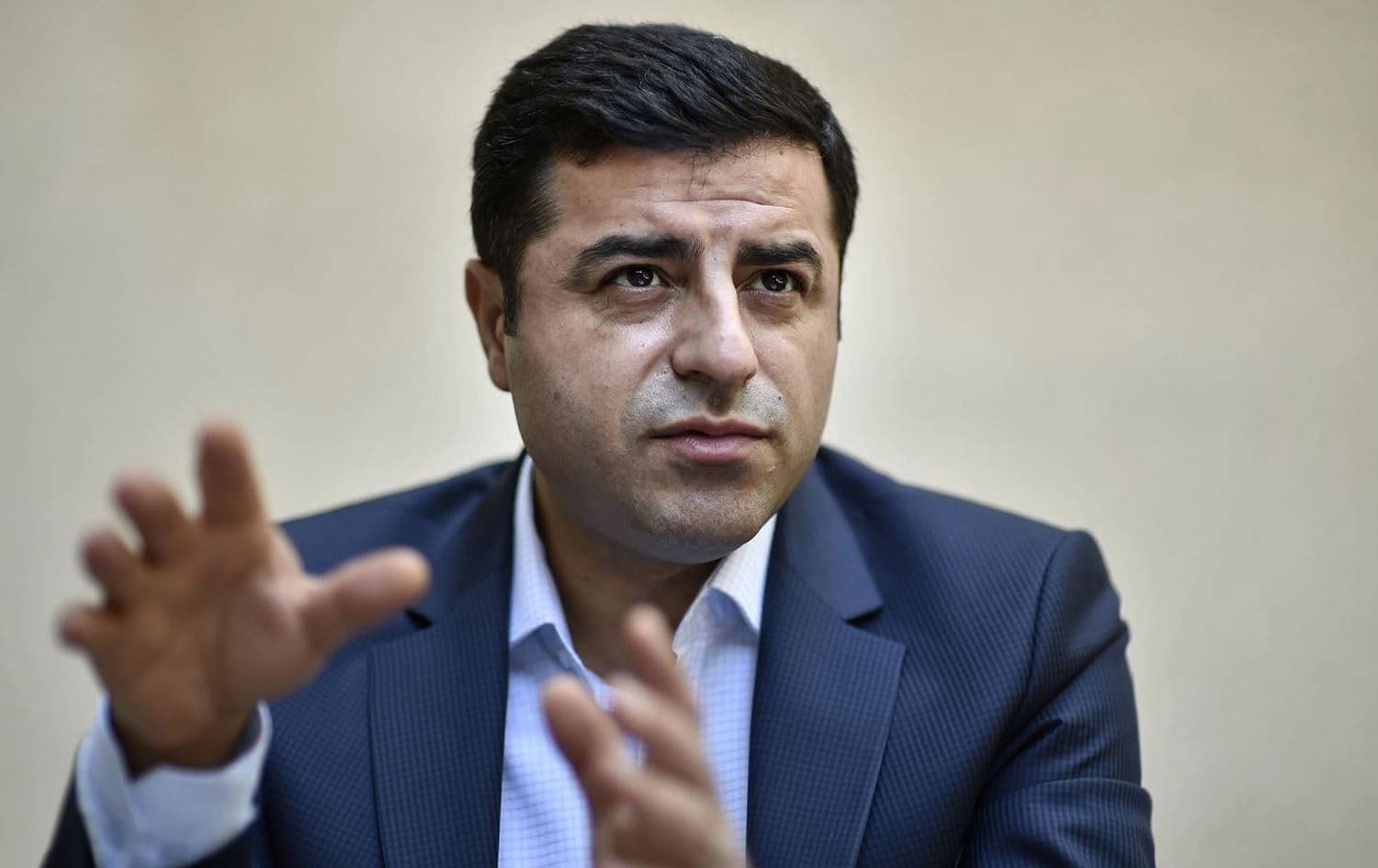 Selahattin Demirtas, former co-chair of Turkey’s pro-Kurdish Peoples’ Democratic Party (HDP), August 6, 2015. File photo: John Thys / AFP 