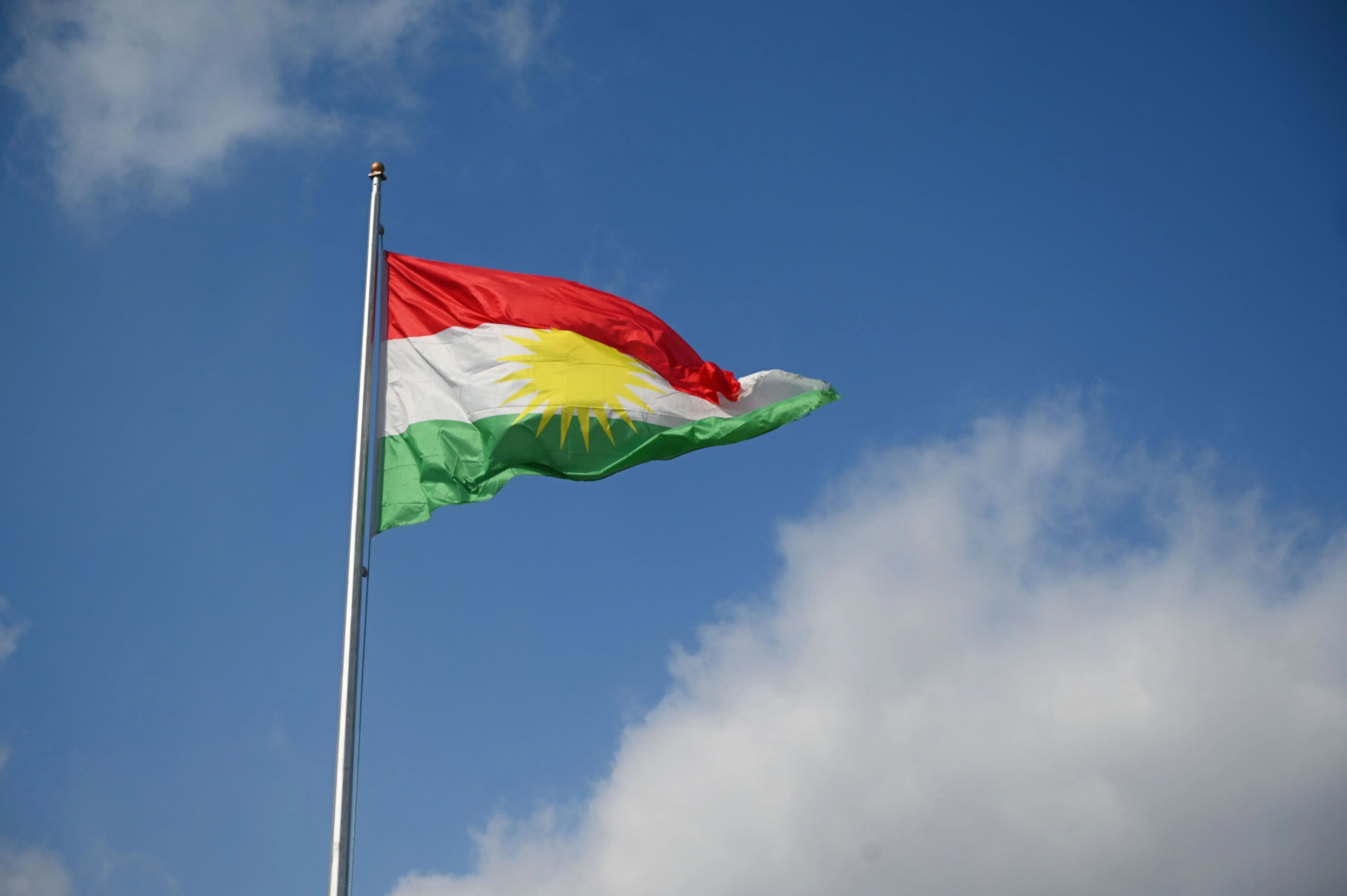 Foto: Kürdistan bayrağı