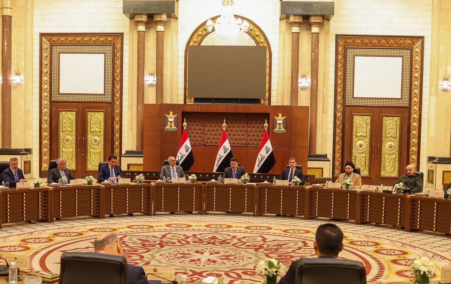 State Administration Coalition meeting in Baghdad on January 12, 2025. Photo: submitted