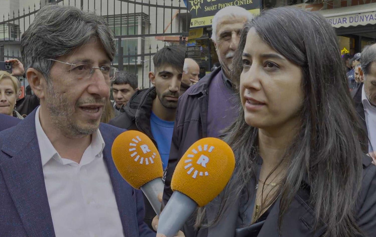 Alî Bozan û Dîlan Kunt / Wêne: Rawîn Stêrk- Rûdaw